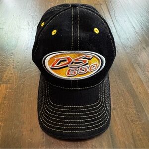 DS 650 Baja Bomb Low Pro Vintage Dad Hat Promo Bombardier Adjustable Patch Rare